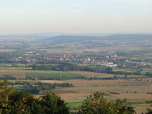 Blick von der Paschenburg nach Hessisch Oldendorf