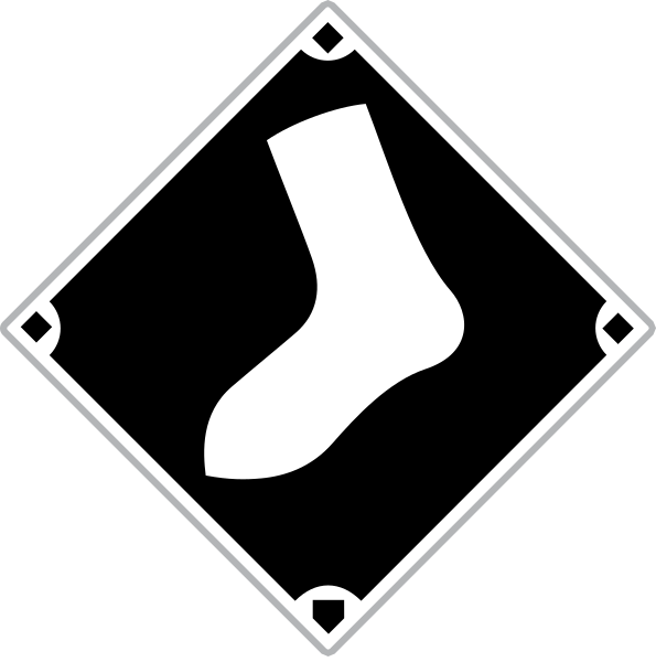 Embl White Sox - White Sox Retro Logo - 1766x1498 PNG Download