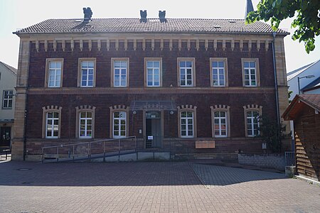 Wiesengrundschule Ostansicht Worms Heppenheim