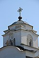 Das Kirchenkreuz auf dem Kirchturm