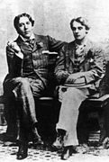 Oscar Wilde y Alfred Douglas.