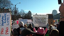 Women's March on St. Louis, January 21, 2017 Women's March on St. Louis 1-21-17 (32370379581).jpg