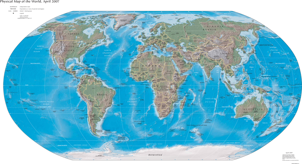 large world map