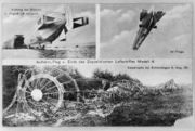 Zeppelin LZ 4 voor, tijdens en na de enige vlucht die het luchtschip maakte