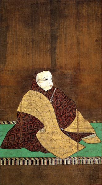 File:'Portrait of Imperial Prince Abbot Son'en as a Buddhist Priest', color on silk attributed to Goshin, c. 1350.jpg