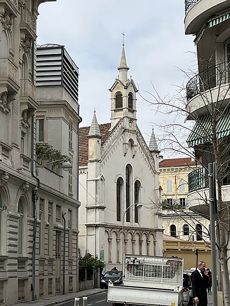 File:Église évangélique luthérienne de la Transfiguration de Nice en mars 2022.JPG