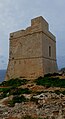 The Ħamrija Tower in Qrendi, Malta