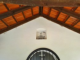 Натпис за обнова на црквата над нејзиниот влез