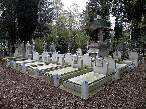 The cemetery