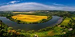 Панорама річки Дністер в Регіональному ландшафтному парку «Дністер» біля села Лядова. Автор фото: Zysko serhii (CC BY-SA 4.0)