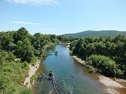 Река Арзамазовка у села Пермское