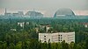 Pripyat next to the Chernobyl plant can actually be visited by tour