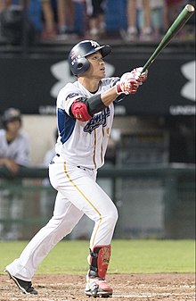 Hokkaido Nippon-Ham Fighters #99 王柏融 Wang Po-Jung NPB Baseball