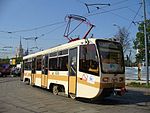 KTM-71 tram op lijn 14, 2006.