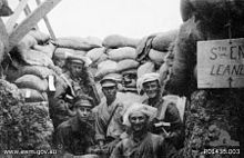 3rd Brigade soldiers at Gallipoli in August 1915 12 Bn (AWM P01436-003).jpg