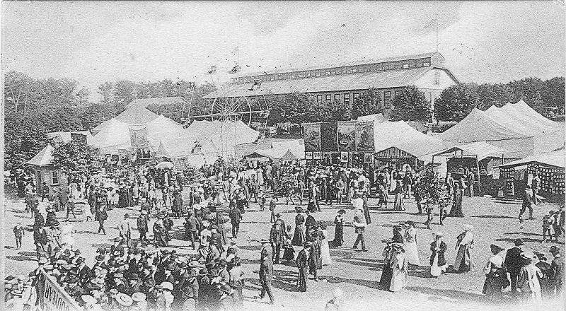 File:1905 - Allentown Fair - Tents of Midway.jpg