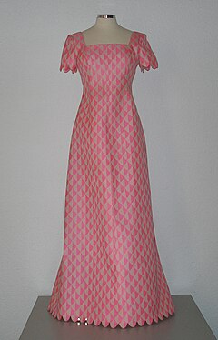 Aftonklänning från 1960-talet.