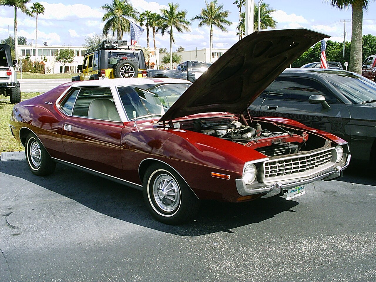 File 1972 Amc Javelin Sst Burgundy Flfr Jpg Wikimedia Commons