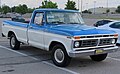 1977 Ford F-150 Custom Regular Cab with an 8-foot Styleside bed, front right view