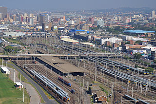 <span class="mw-page-title-main">Durban railway station</span> Central railway station in Durban, South Africa