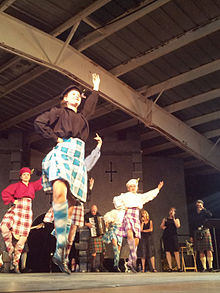 Performers at the 2012 Folklorama Pavilion of Scotland 2012 Scottish Pavilion at Folklorama in Winnipeg.jpg