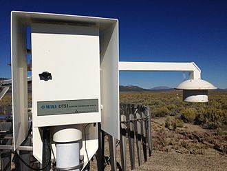 ASOS DTS-1 dew point sensor 2013-09-19 09 27 41 ASOS DTS-1 dewpoint sensor at Eureka Airport, Nevada.JPG