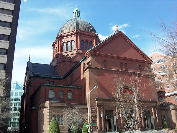 Cathedral of St. Matthew the Apostle in Washington, D.C. in April 2013