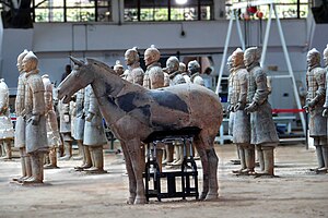 Mausoleum Qin Shihuangdis: Lage in China, Aufbau, Entdeckung der „Terrakotta-Armee“