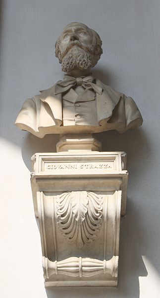 File:5684 - Palazzo di Brera, Milano - Busto di Giovanni Strazza - Foto Giovanni Dall'Orto, 1-Oct-2011.jpg