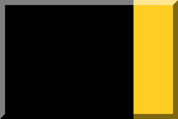 File:600px two vertical stripes Black HEX-FFCD23.svg