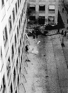 Aarhus City Hall bombing, 1945 Aarhus Raadhus bombing, 1945. 01.jpg