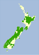 Distribución de Acanthisitta chloris