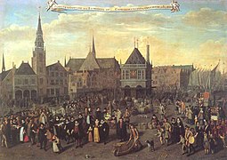 collecte des lépreux à Amsterdam, 1633, Musée d'Amsterdam
