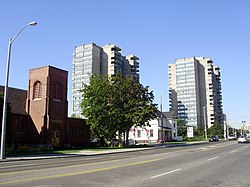 Sheppard Avenue East in Agincourt