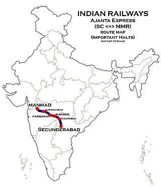 <span class="mw-page-title-main">Ajanta Express</span> Train in India