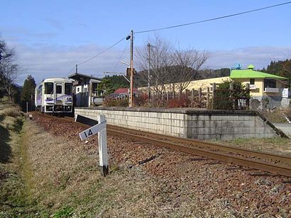 Akechi railroad Hanashiro station.jpg