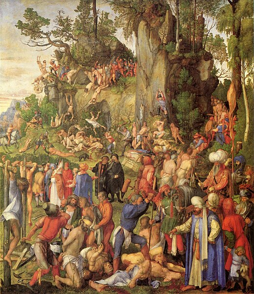 File:Albrecht Dürer - Marter der zehntausend Christen (Yorck Project).jpg
