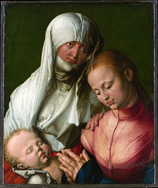 <i>Virgin and Child with Saint Anne</i> (Dürer) 1519 painting by Albrecht Dürer