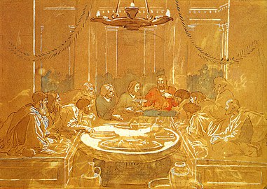 Bức ăn tối cuối cùng (Last supper), 1850