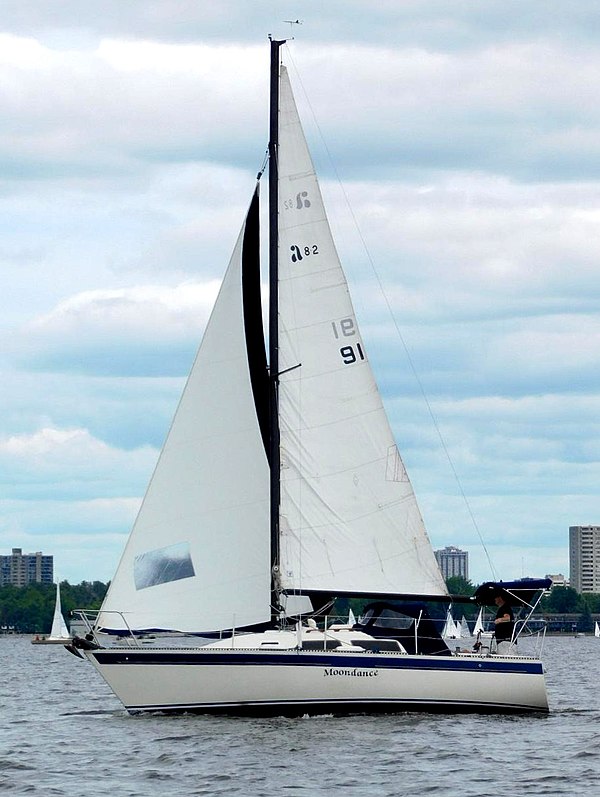 Aloha 27 with 8.2 sails