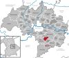 Lage der Gemeinde Alteglofsheim im Landkreis Regensburg