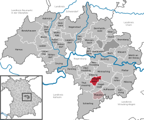 Poziția localității Alteglofsheim