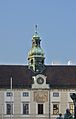 Amalienburg clock tower sundial Hofburg Vienna.jpg