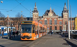 Hollanda'da (Amsterdam) Raylı sistem