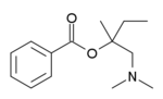 Afbeelding van het Stovaine-molecuul.