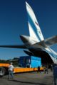 An-124 Cargo unloading through the rear