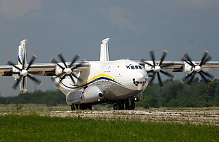 <span class="mw-page-title-main">Antonov An-22</span> Soviet heavy military transport aircraft