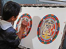 Apprenti Peintre de Thanka (Bhaktapur, Népal) (8531738177).jpg