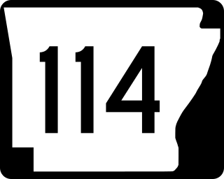 <span class="mw-page-title-main">Arkansas Highway 114</span> State highway in Lower Arkansas