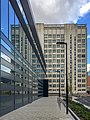 * Nomination Masdar Building, with Faraday Building in the background. Manchester, UK --Mike Peel 09:23, 29 January 2023 (UTC) * Promotion  Support Good quality. --Poco a poco 12:50, 29 January 2023 (UTC)  Comment This composition, in better light, could be an FP if you use a better camera and get it really sharp and unnoisy. -- Ikan Kekek 18:53, 29 January 2023 (UTC)